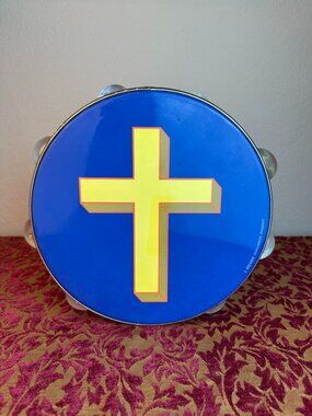 Remo Blue 10" Double Row Tambourine